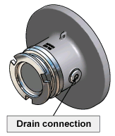 DD адаптер с устройством для слива 
