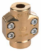 RKS STEAM CLAMPS EN 14423/DIN 2826: BRASS