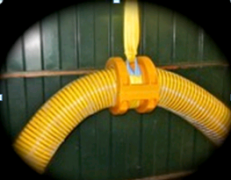 SCUFFRING YELLOW держатель бункеровочного рукава